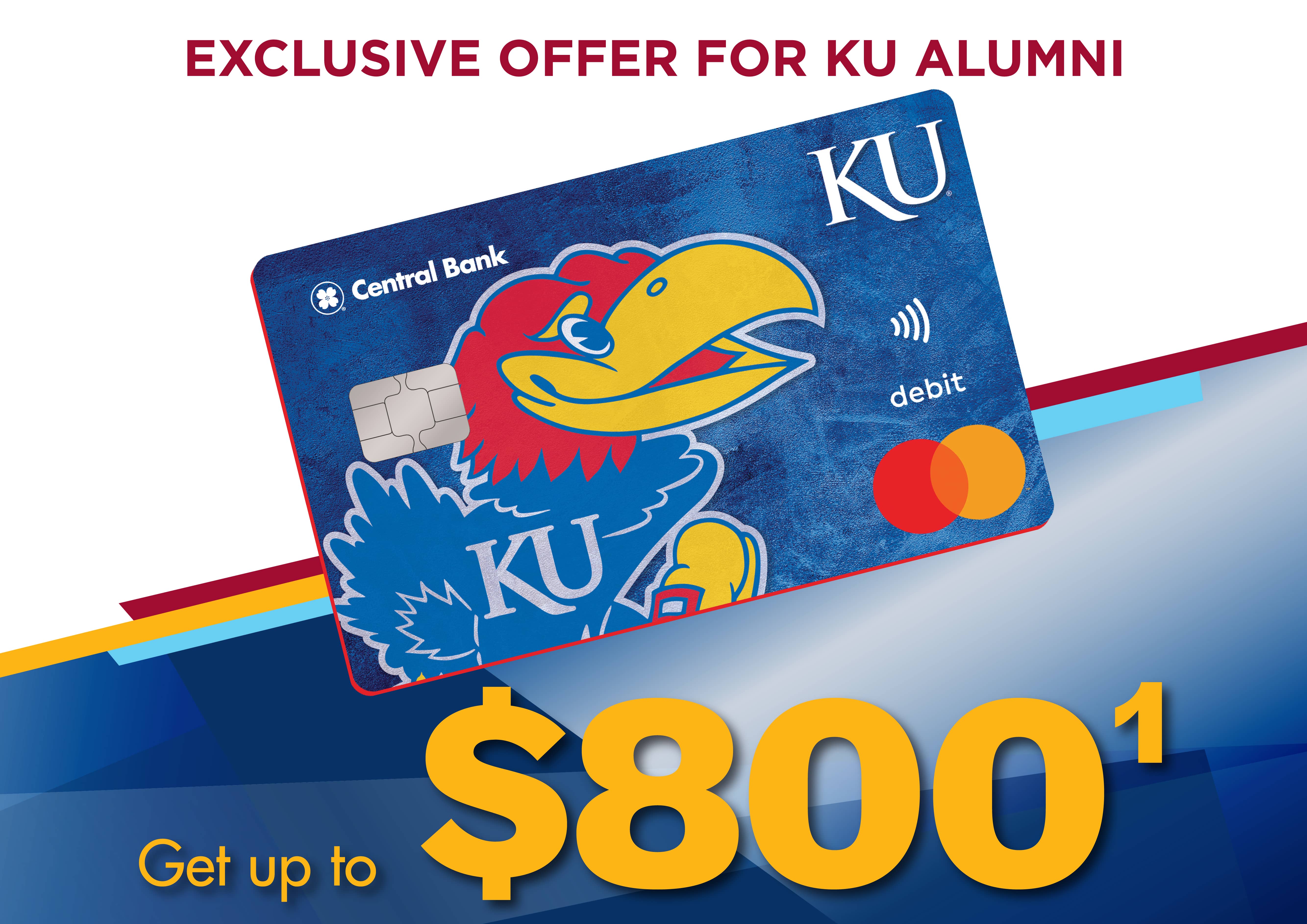 KU Alumni $800 Offer