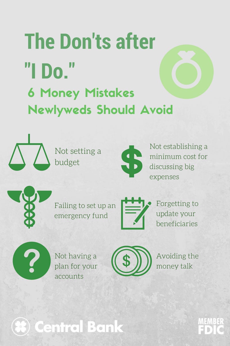 An infographic touching on the mistakes to avoid