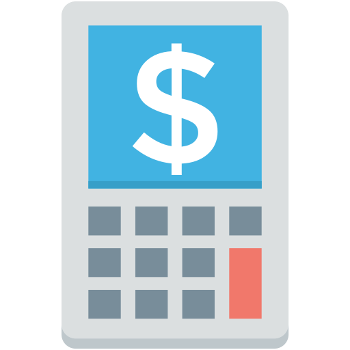 illustration of calculator