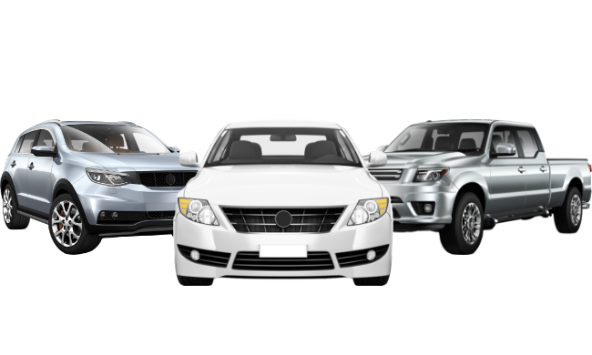 Image of three cars